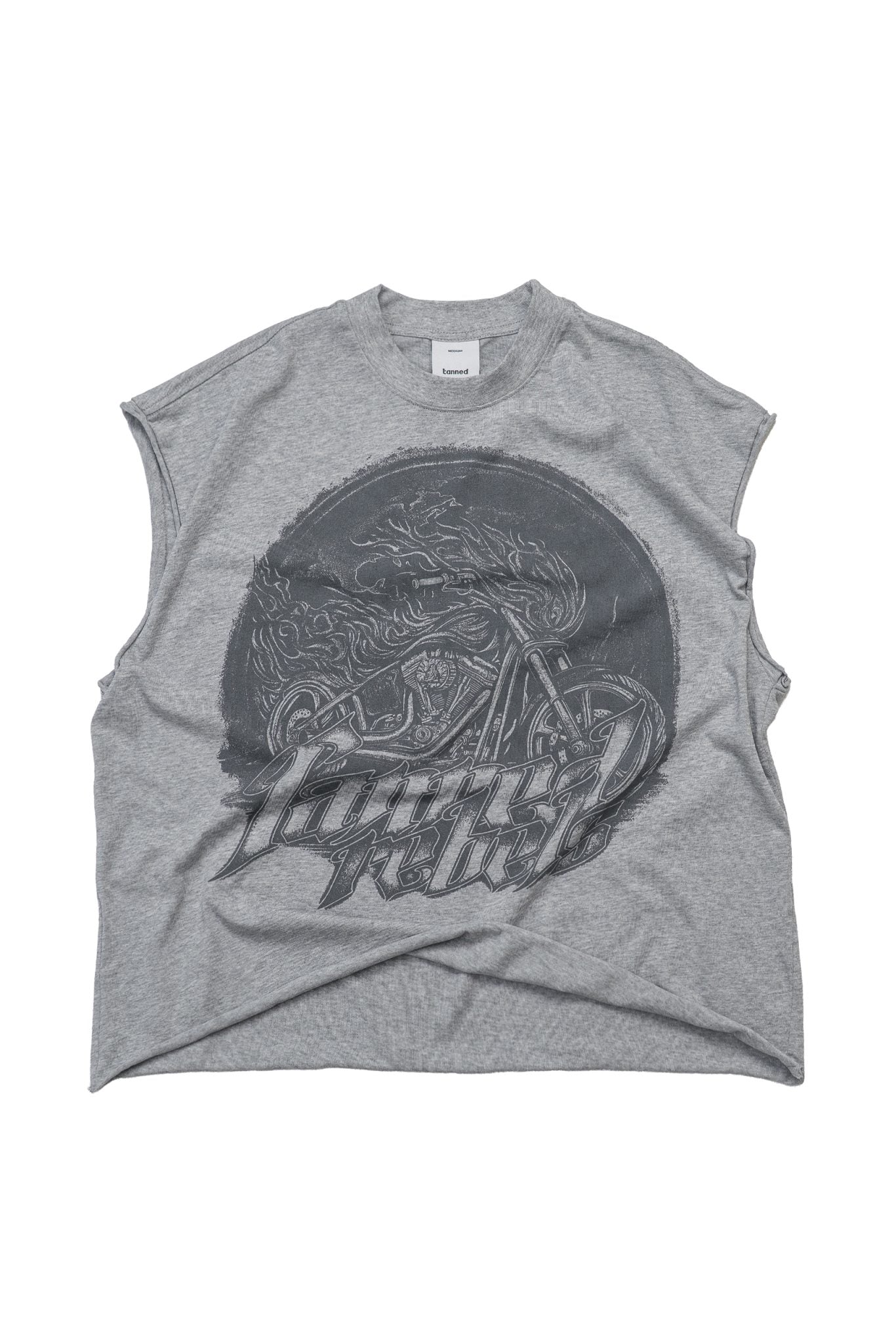 Rebels Signature Box Cut Tank – Grey Marl