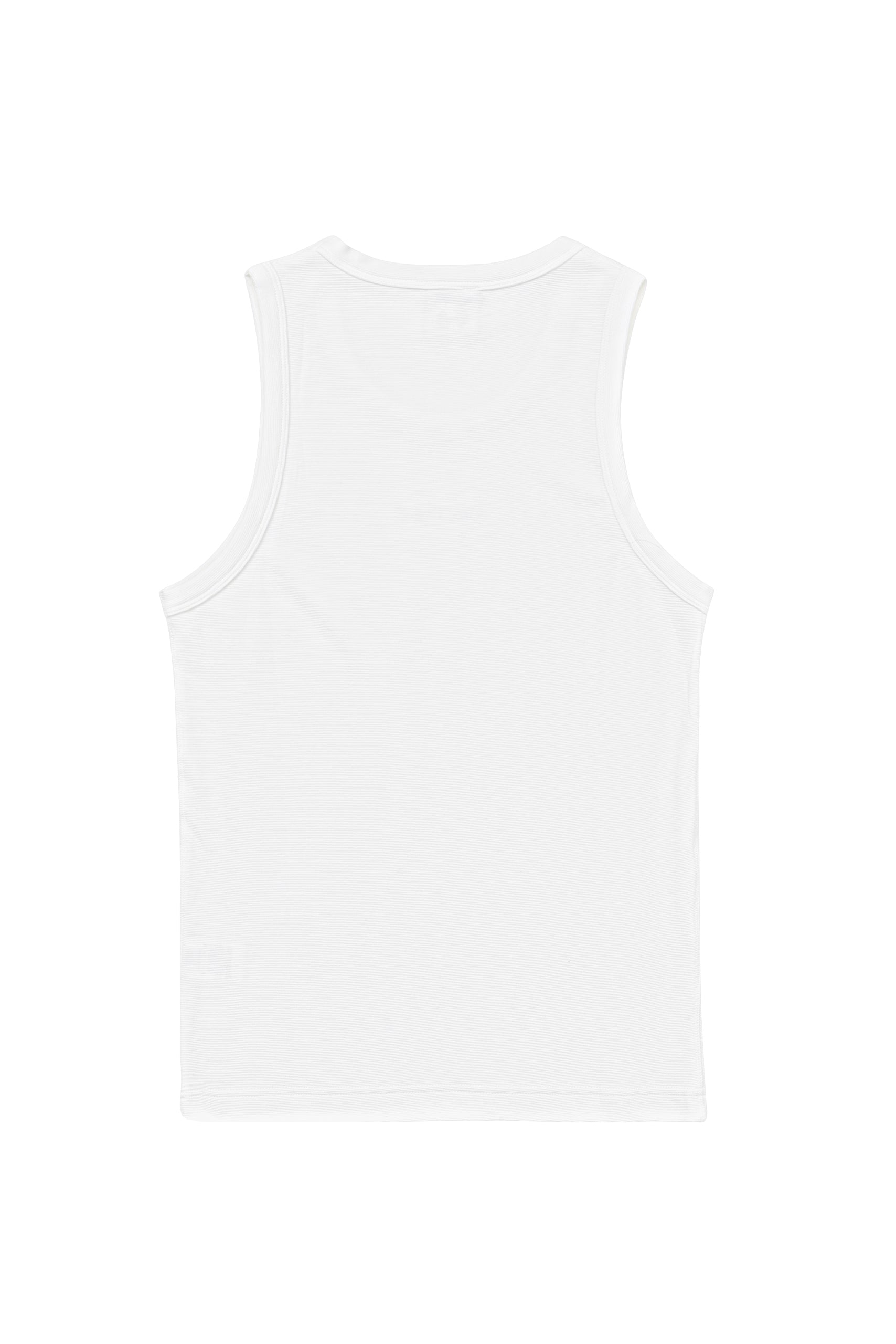 Embroidered Tank Top - White