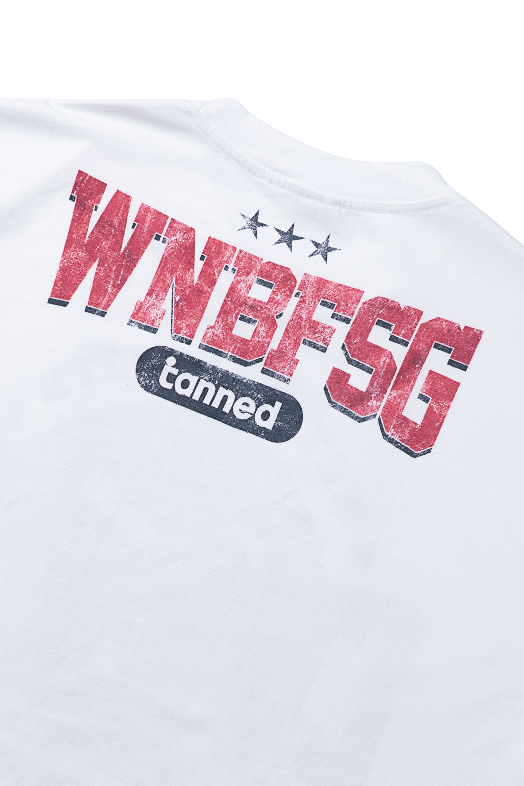 WNBF Singapore Heritage Tee - Washed White