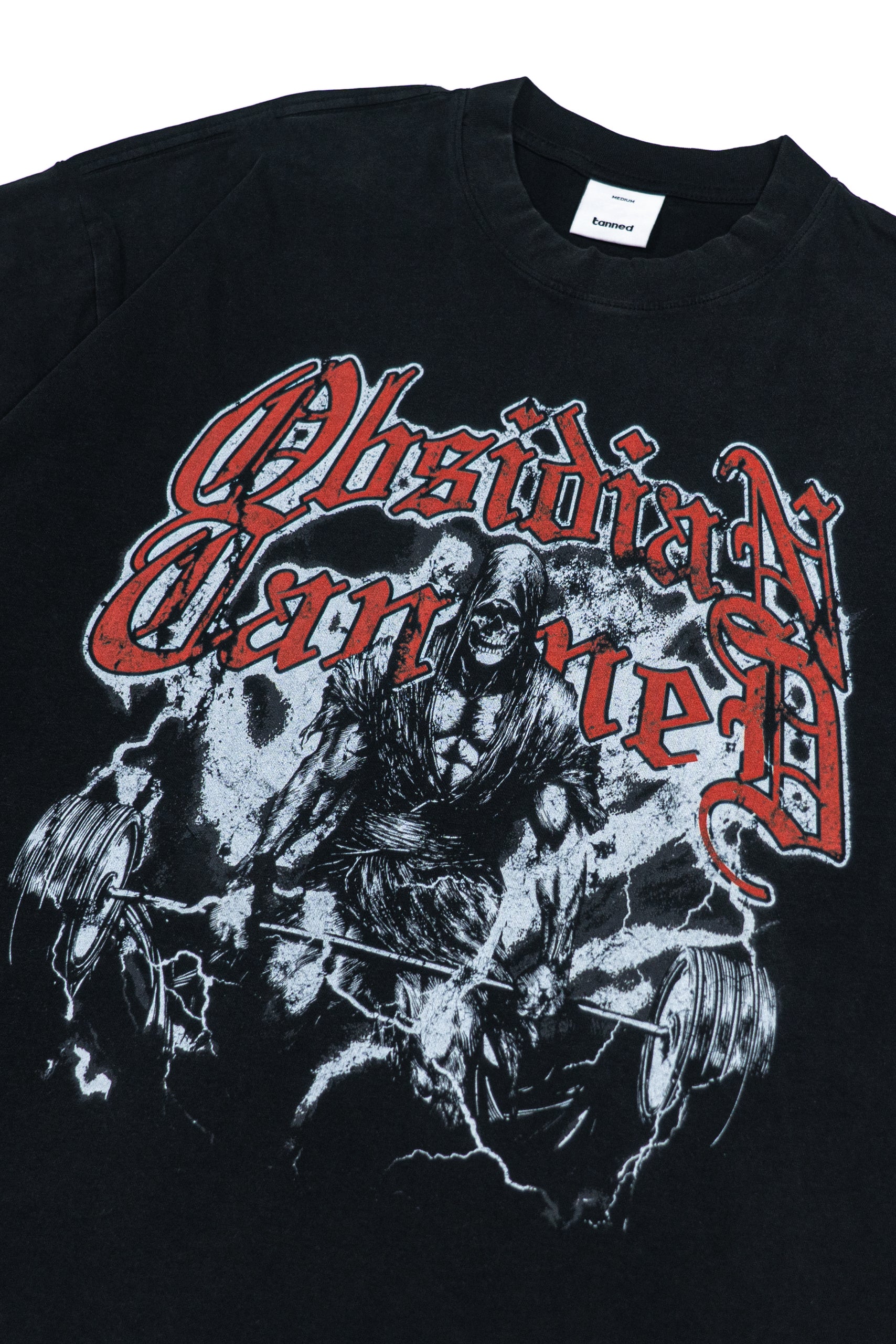 TANNED APPARELS X OBSIDIAN BALI Iron Reaper Tee