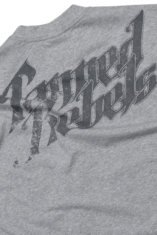 Rebels Signature Box Cut Tank – Grey Marl