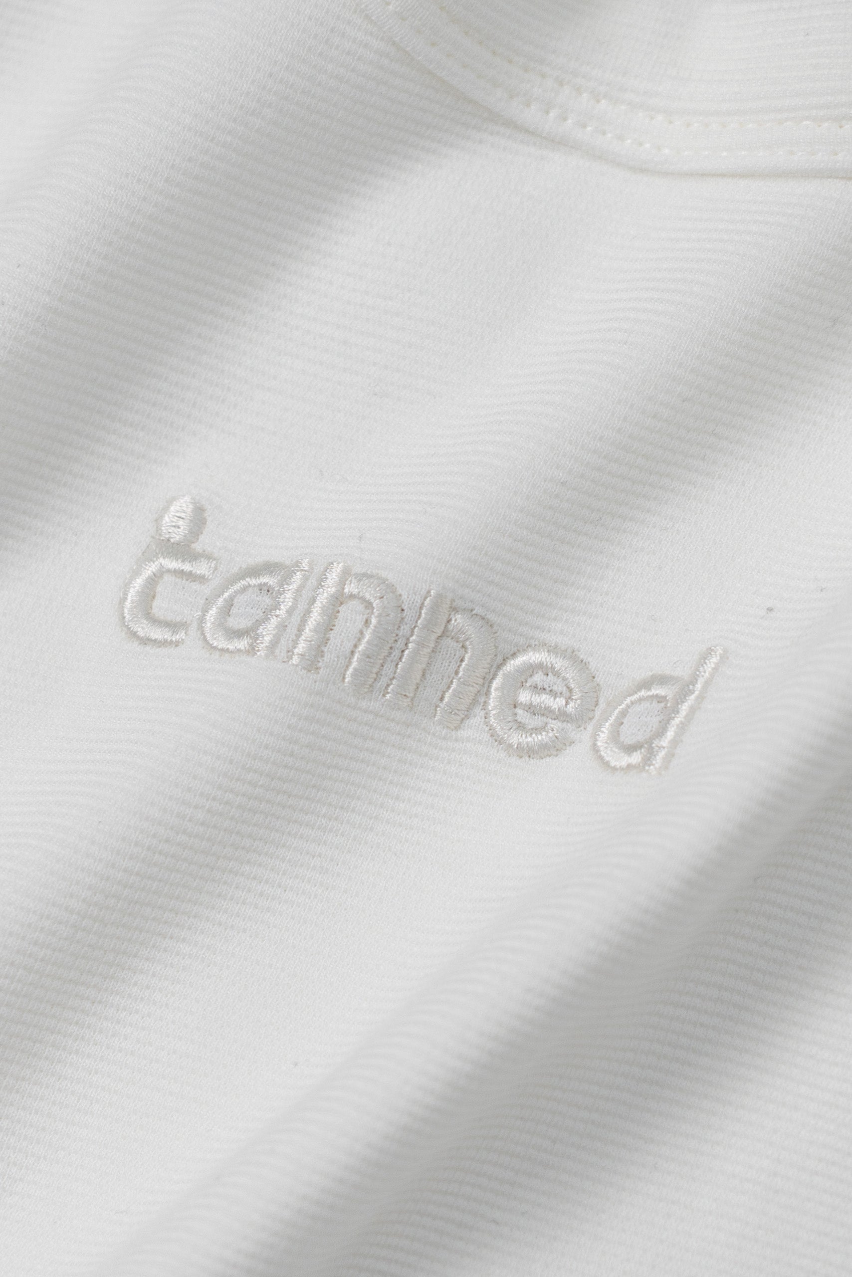 Embroidered Tank Top - White