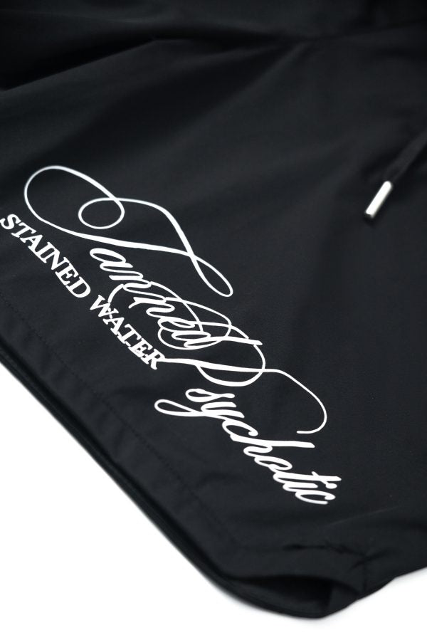 Psychotic Stained Water Training Shorts – Black