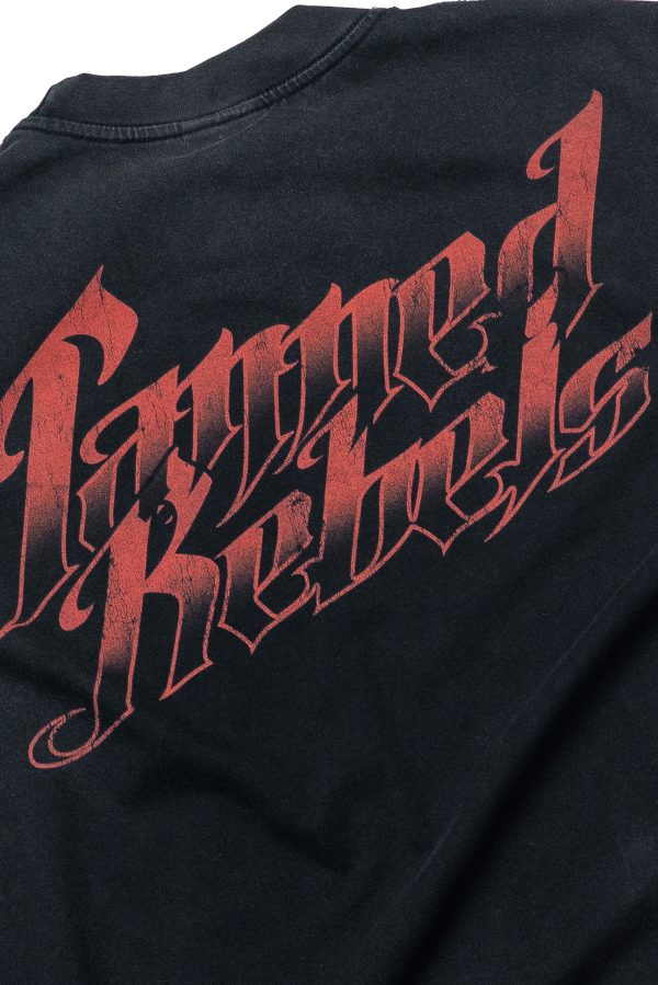 Rebels Signature Box Cut Tank – Vintage Black