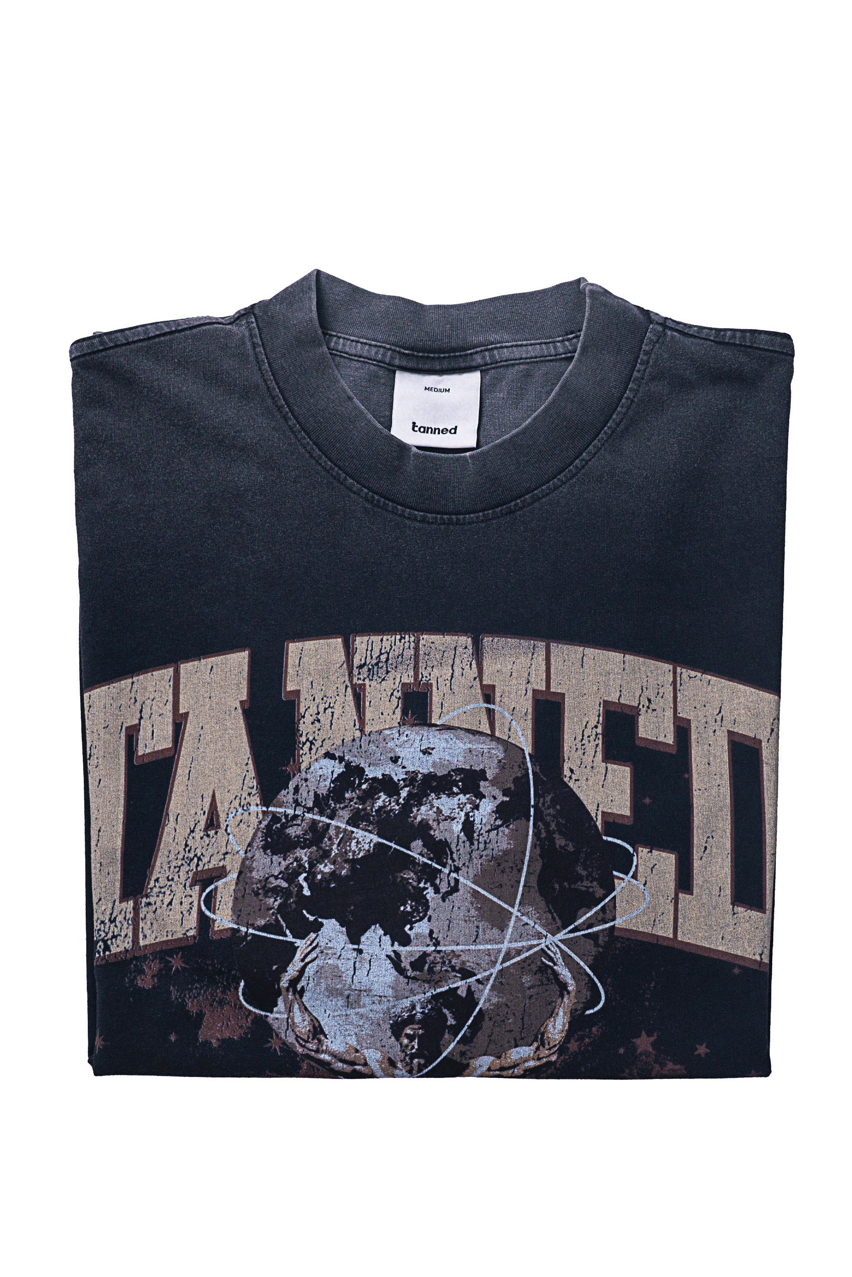 Global Gains Tee - Vintage Black