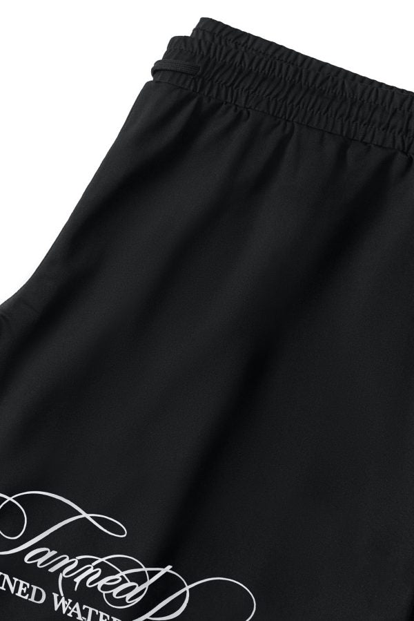 Psychotic Stained Water Training Shorts – Black