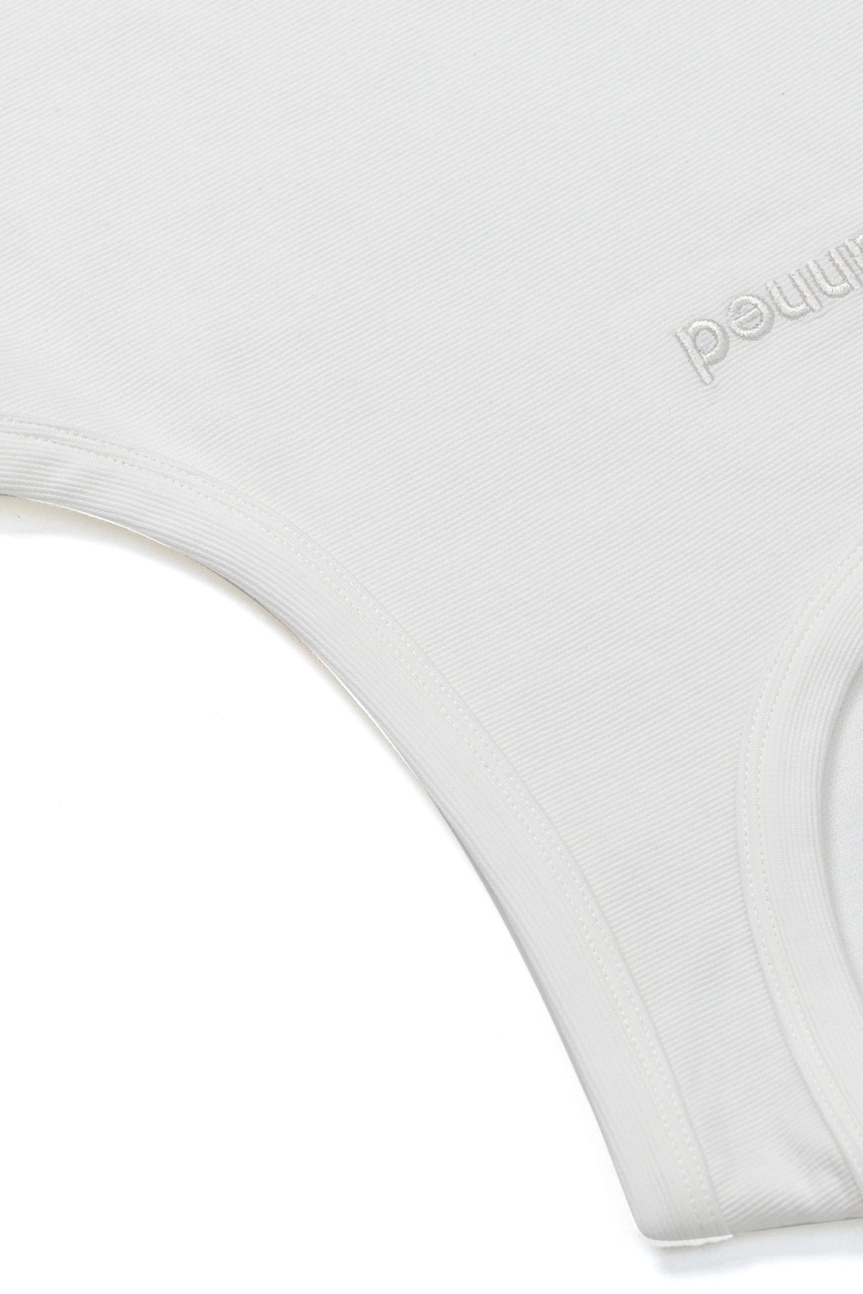 Embroidered Tank Top - White