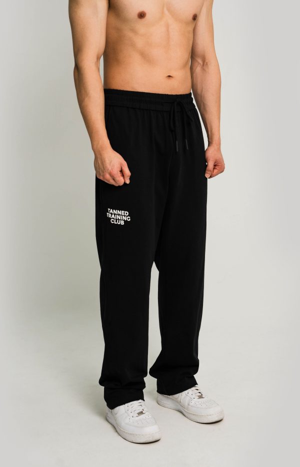 Training Club Members No Cuff Joggers – Black