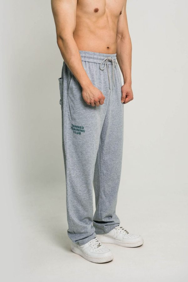 Training Club Members No Cuff Joggers – Grey Marl