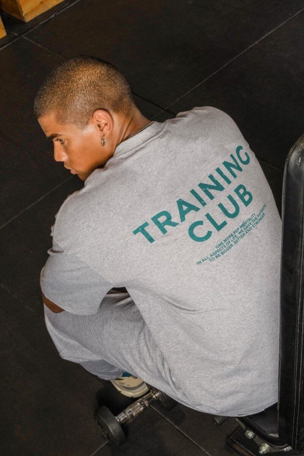 Training Club Members Tee – Grey Marl