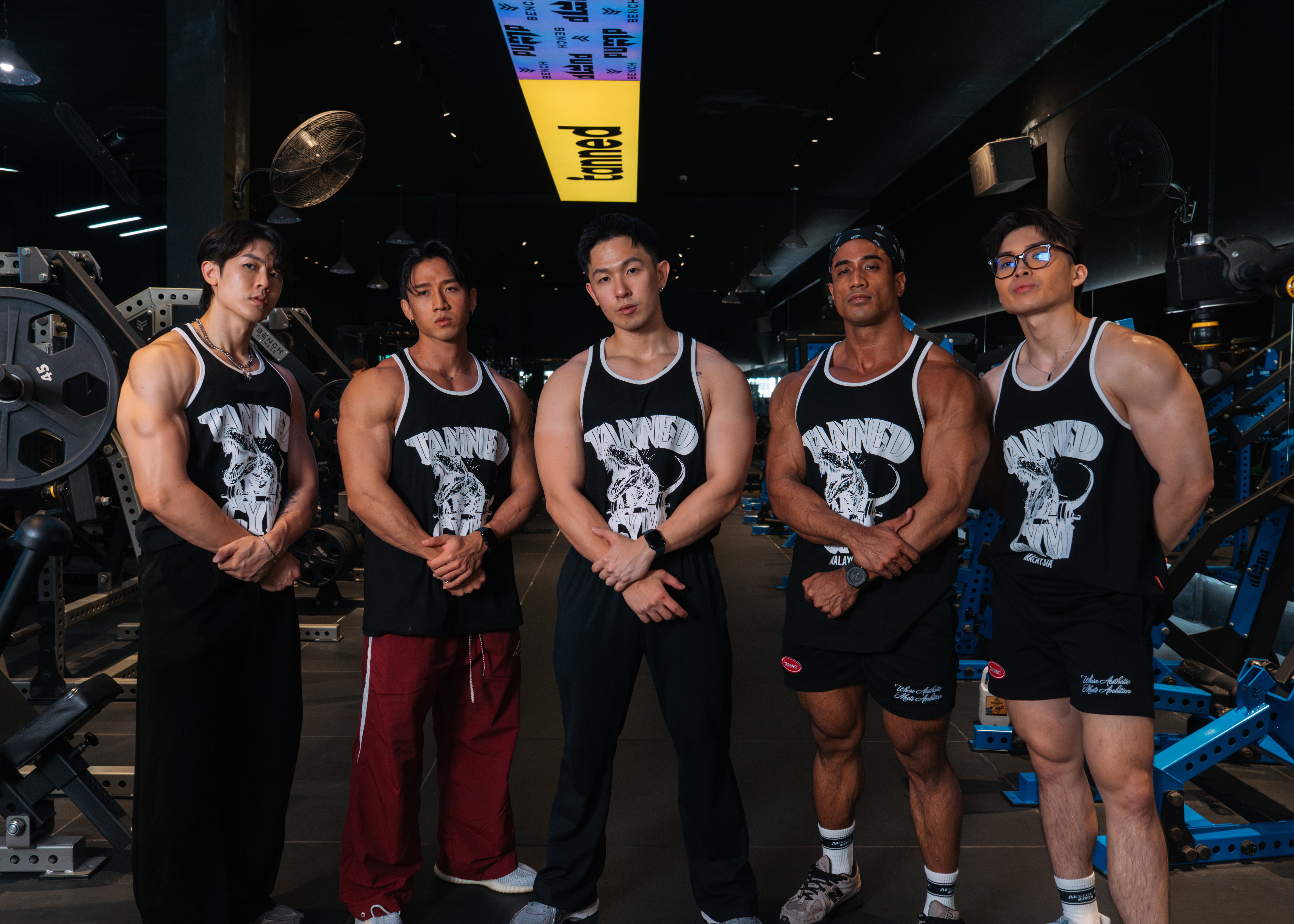 2 Years Strong TANNED GYM Retro Tank Top