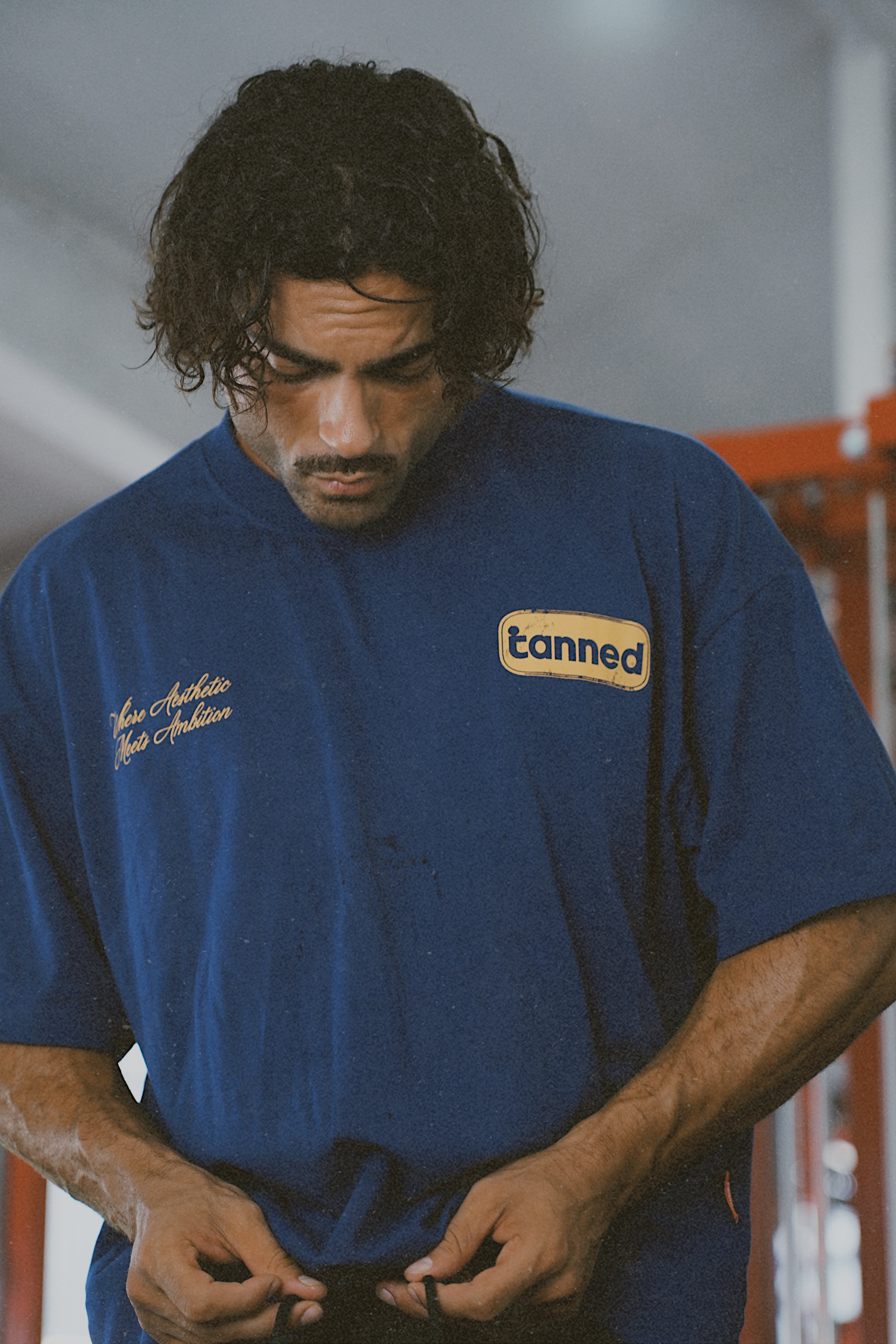 2 Years Strong Logo Stamp Cropped Tee