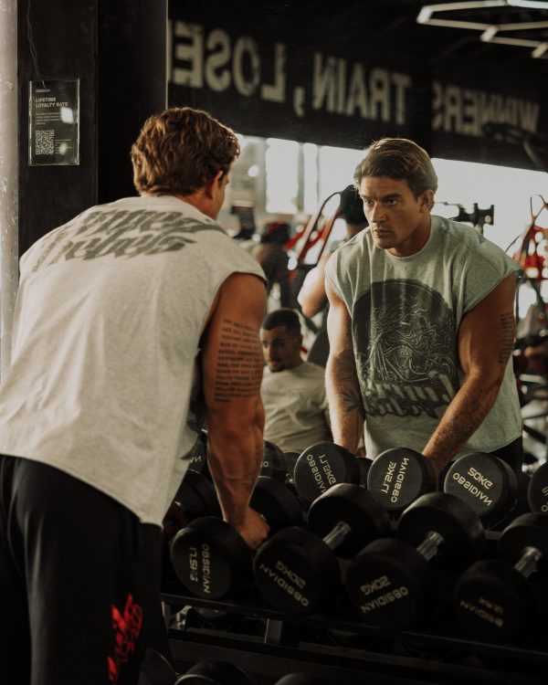 Rebels Signature Box Cut Tank – Grey Marl