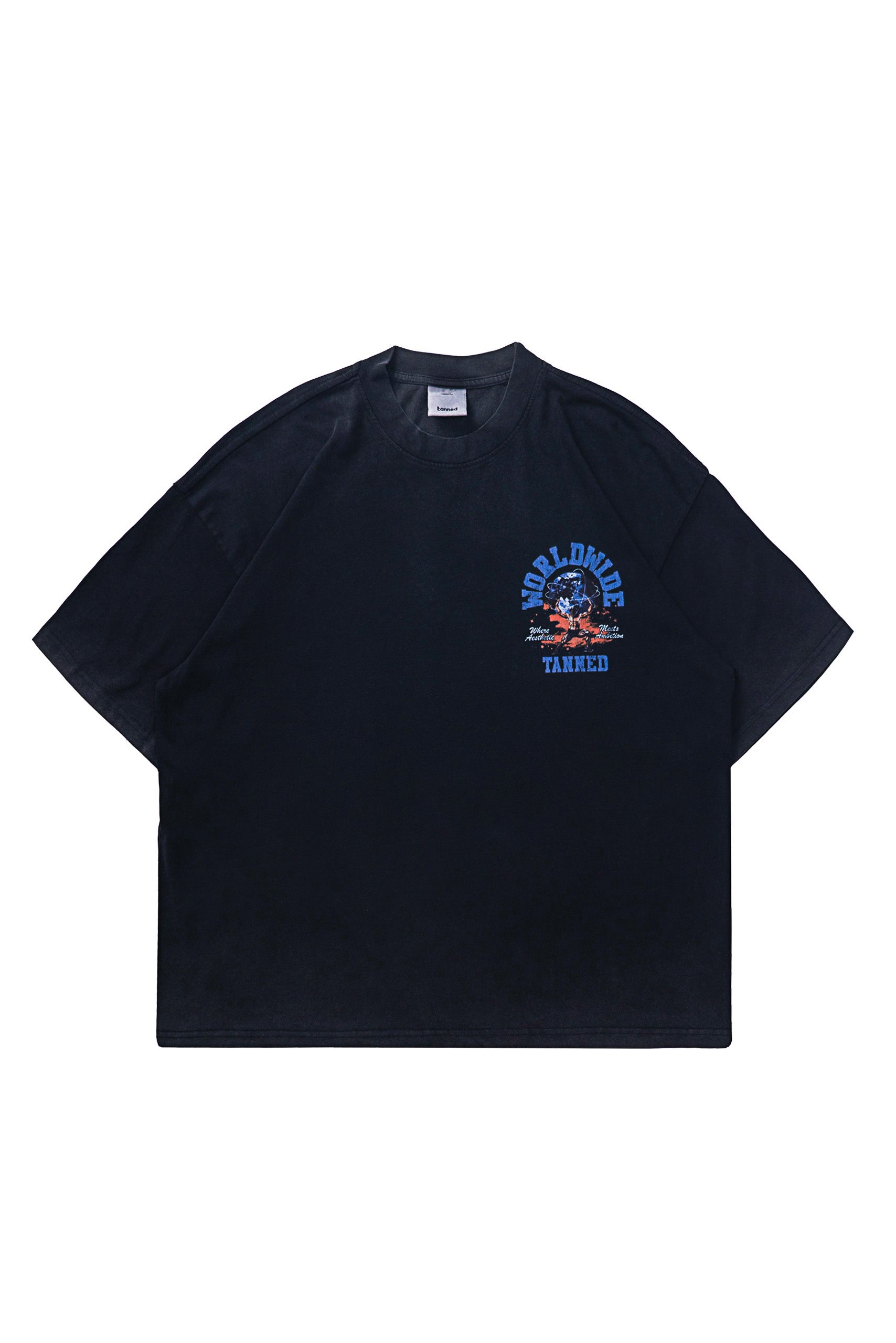 Worldwide Tee - Vintage Black
