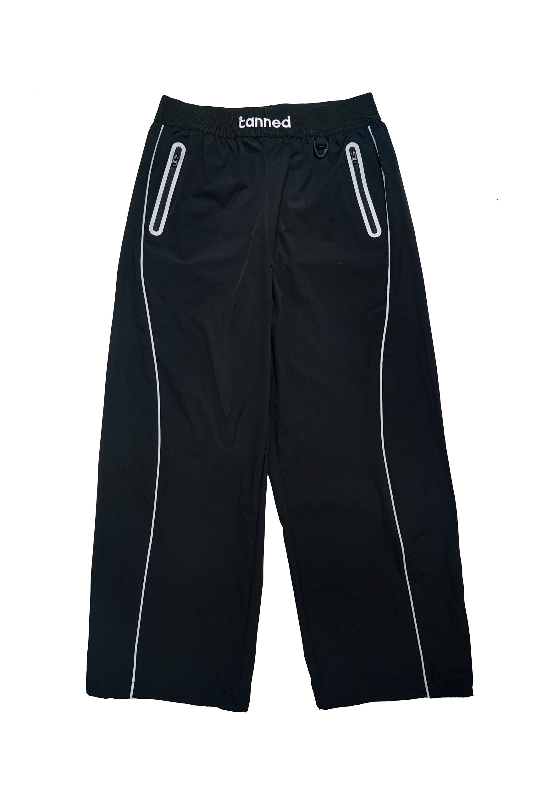 Base Logo Reflective Straight-Leg Pants