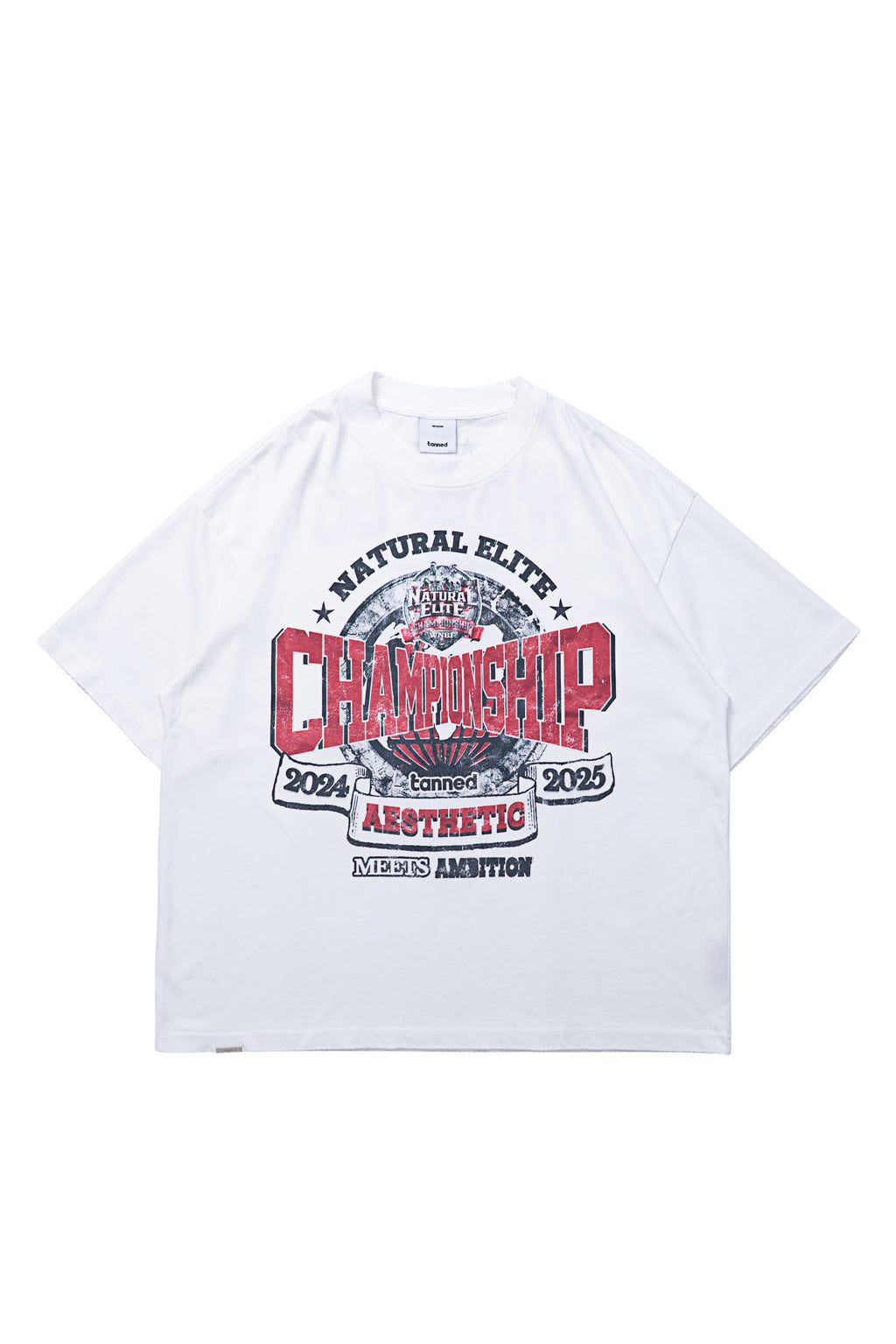 WNBF Singapore Heritage Tee - Washed White