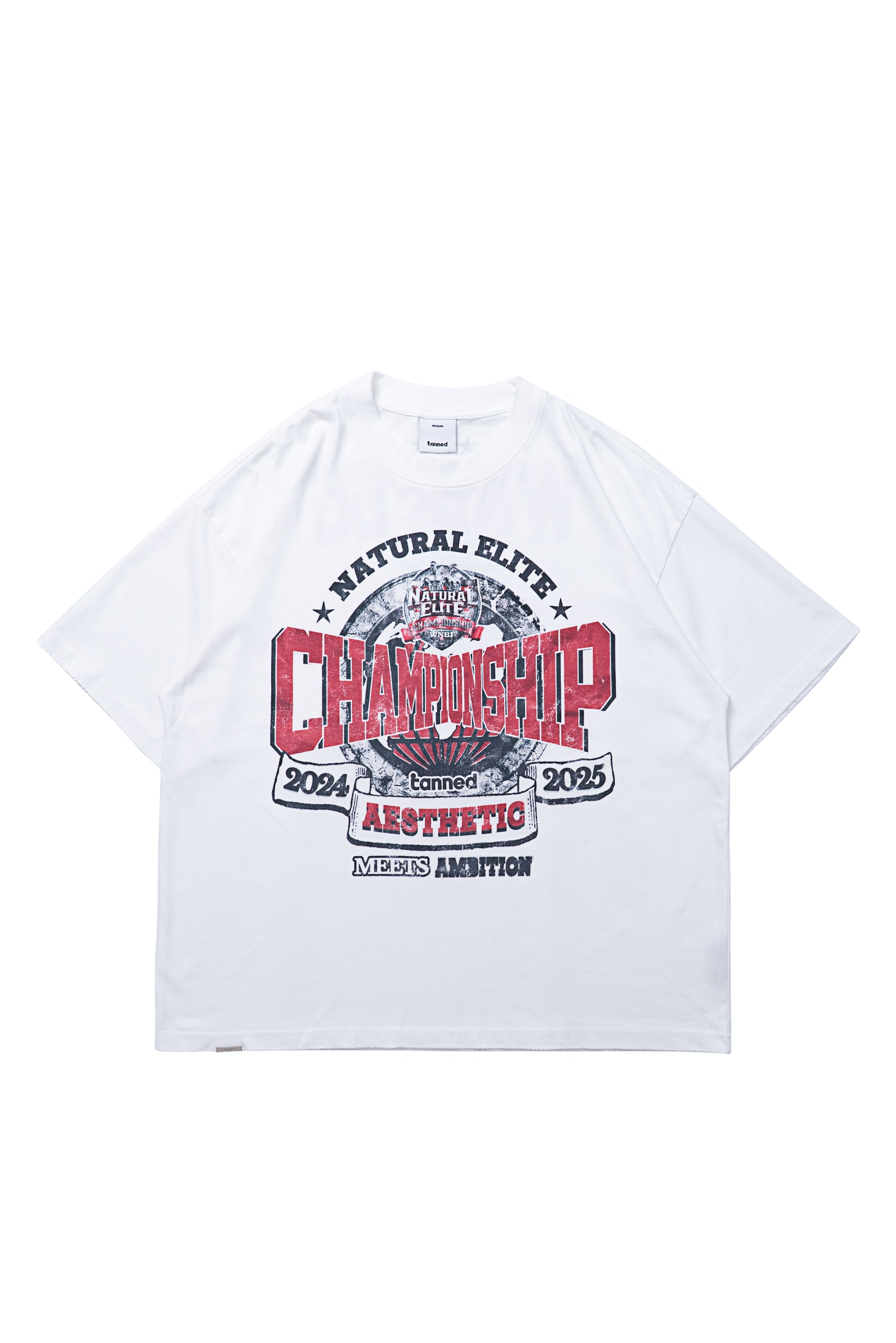 WNBF Singapore Heritage Tee - Washed White