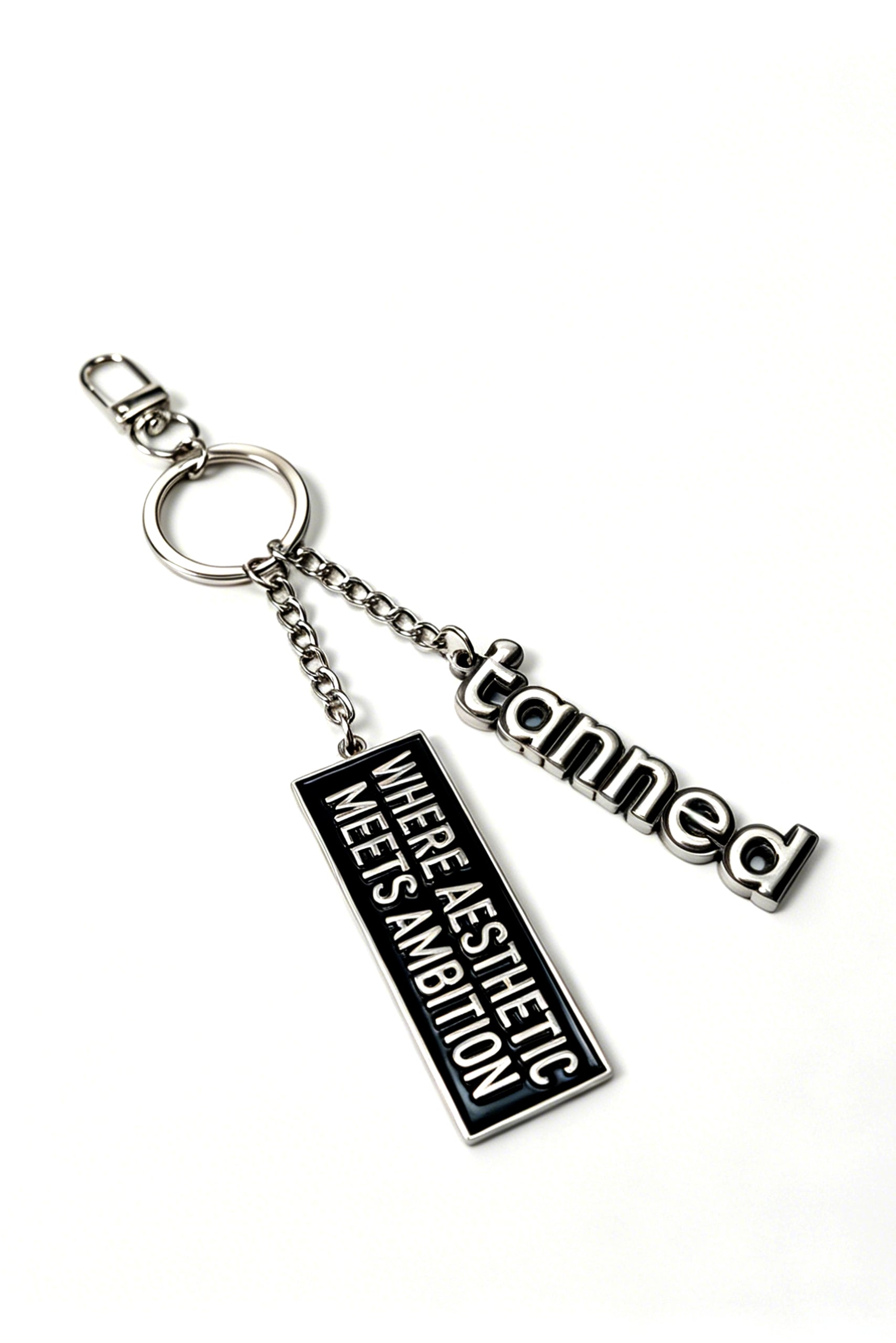 Where Aesthetic Meets Ambition Logo Keychain
