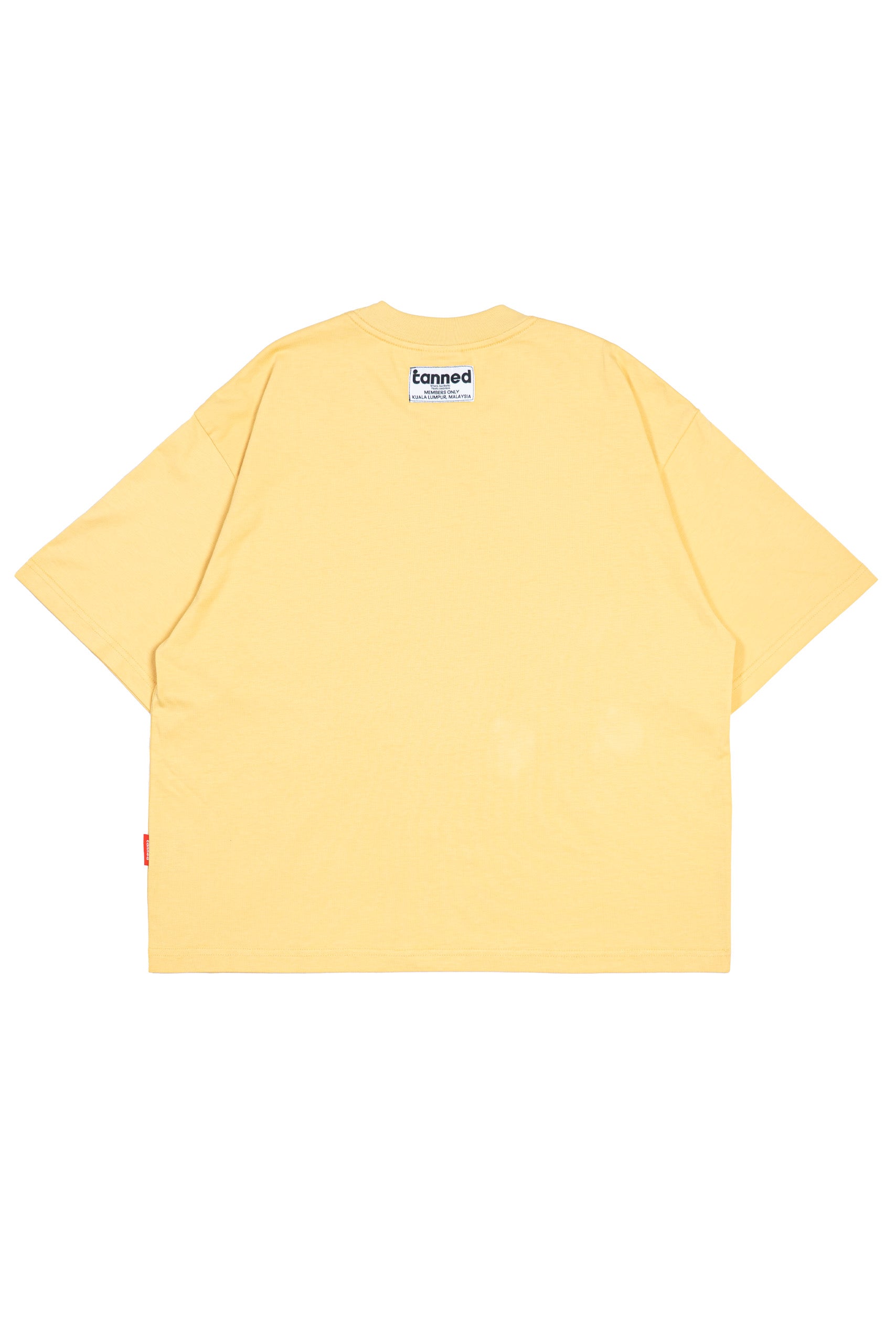 2 Years Strong TANNED GYM Retro Cropped Tee