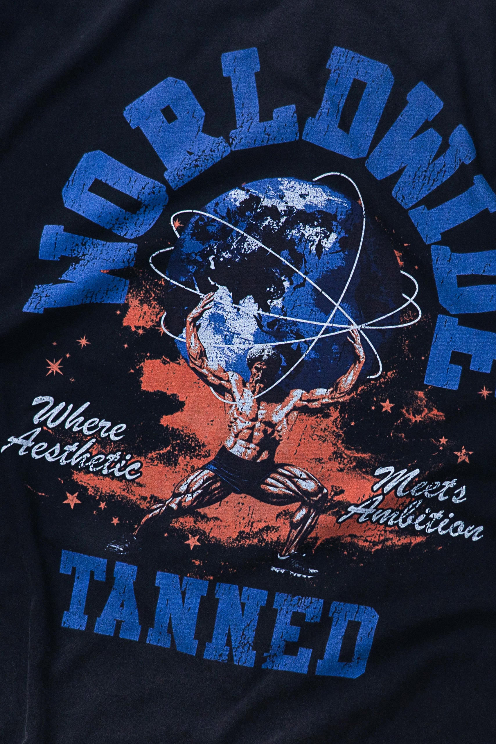Worldwide Tee - Vintage Black