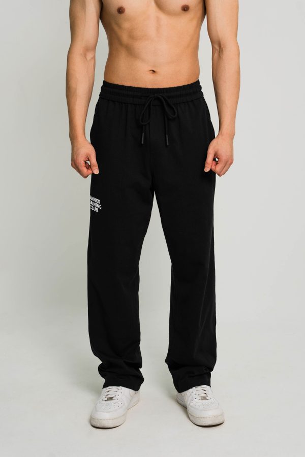 Training Club Members No Cuff Joggers – Black