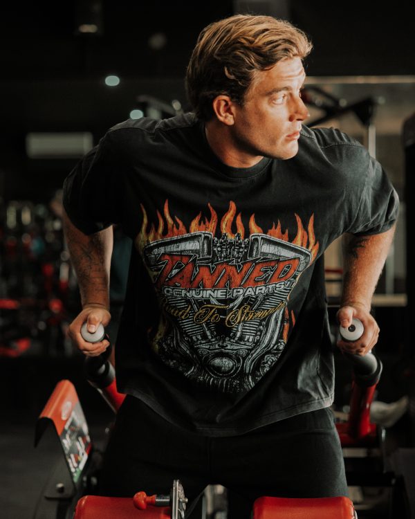 Rebels Road To Strength Tee – Vintage Black